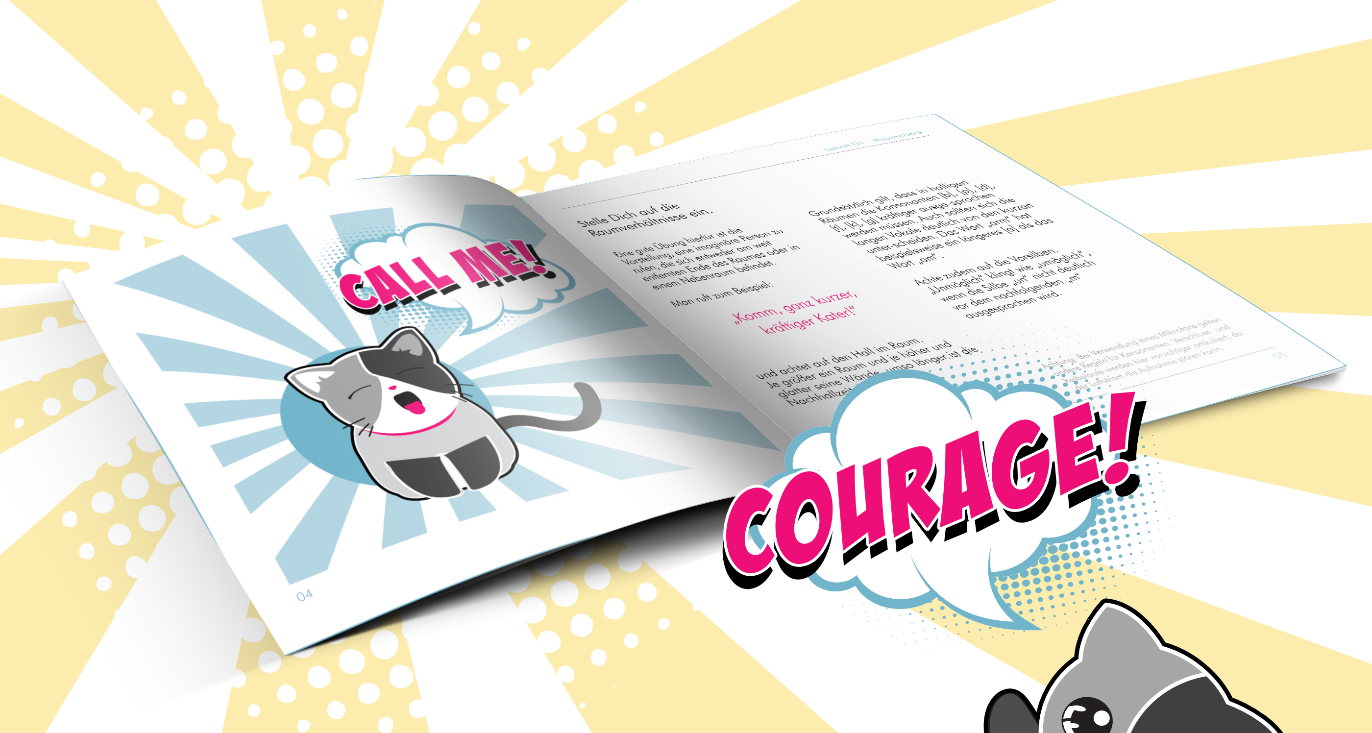 Übungen für die Stimme Courage